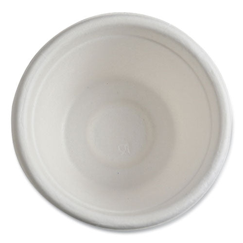 Image of Eco-Products® Vanguard Renewable and Compostable Sugarcane Portion Cups, 2 oz, White, 2,500/Carton