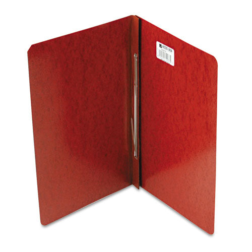 Image of ACCO Presstex Report Cover With Tyvek Reinforced Hinge, Side Bound, Two-Piece Prong Fastener, 3" Capacity, 14 X 8.5, Red/red