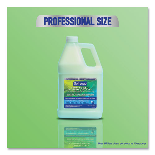 Image of Softsoap® Liquid Hand Soap Refill with Aloe, Aloe Vera Fresh Scent, 1 gal