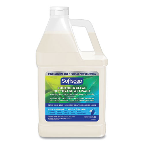 Image of Softsoap® Liquid Hand Soap Refill with Aloe, Aloe Vera Fresh Scent, 1 gal