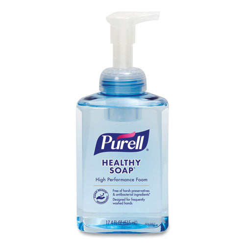 Image of PURELL® CLEAN RELEASE Technology (CRT) HEALTHY SOAP High Performance Foam, Fresh Scent, 515 mL, 4/Carton