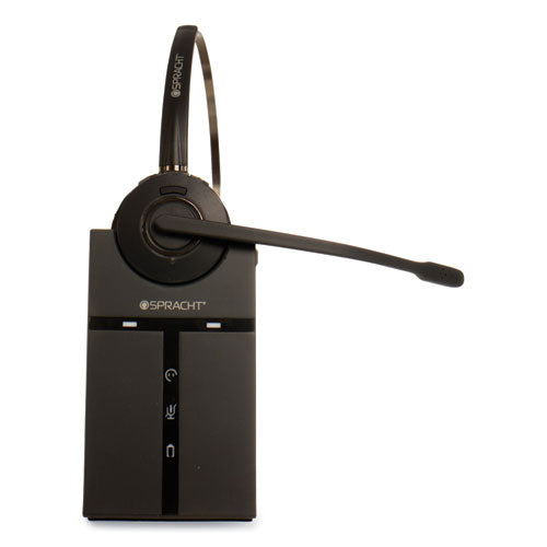 Image of Spracht ZuM Maestro USB Monaural Over The Head Headset, Black