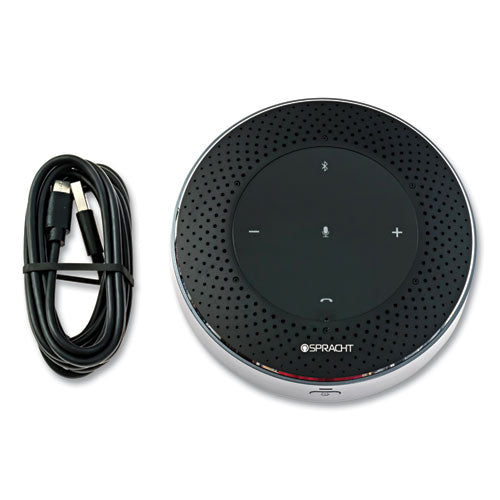 Image of Spracht Conference Mate Pro Bluetooth and USB Wireless Speaker, Black