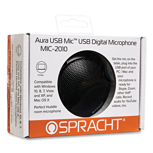 Image of Spracht Mic2010 Digital Usb Microphone, Black