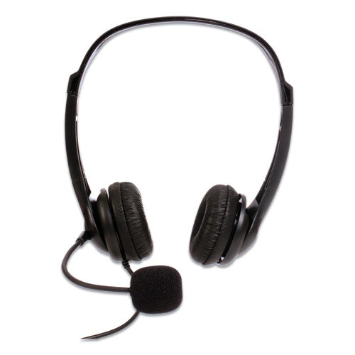 Image of Spracht ZuM ZuM350B Binaural Over The Head Headset, Black