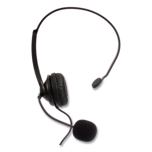 Image of Spracht ZuM ZuM350M Monaural Over The Head Headset, Black