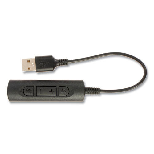 Image of Spracht ZuM3500 Binaural Over The Head USB Headset, Black
