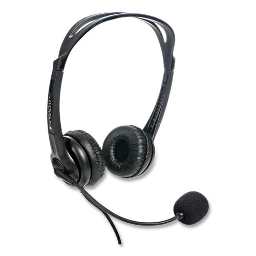 Image of Spracht ZuM3500 Binaural Over The Head USB Headset, Black