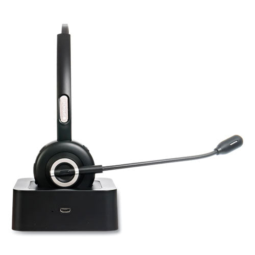Image of Spracht ZuM BT Mobile Office Monaural Over The Head Headset, Black
