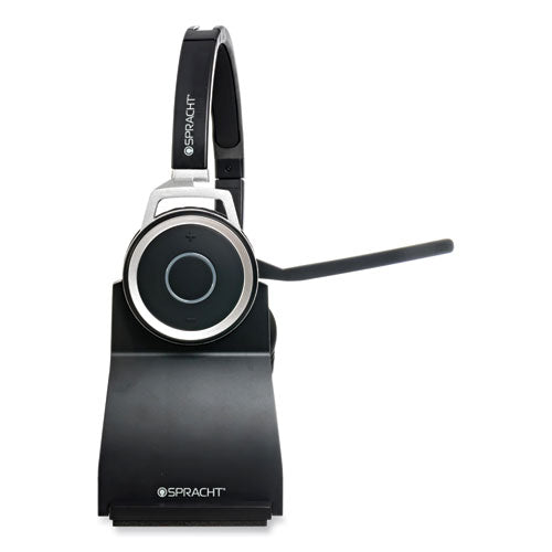 Image of Spracht ZuM BT Prestige Binaural Over The Head Headset, Black