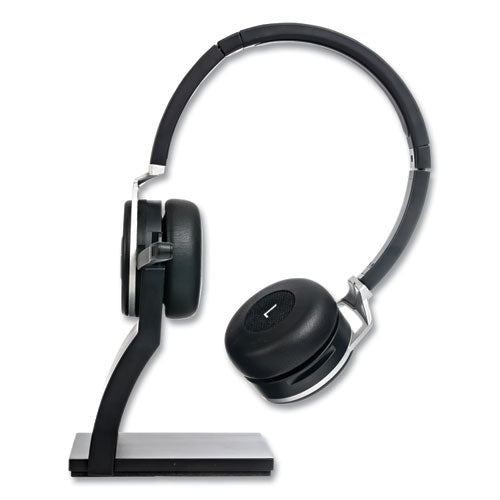 Image of Spracht ZuM BT Prestige Combo Binaural Over The Head Headset with USB Dongle, Black