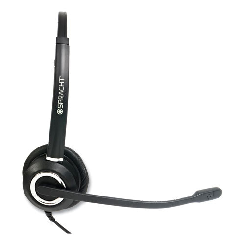 Image of Spracht ZuM ZuMRJ9B Binaural Over The Head Headset, Black
