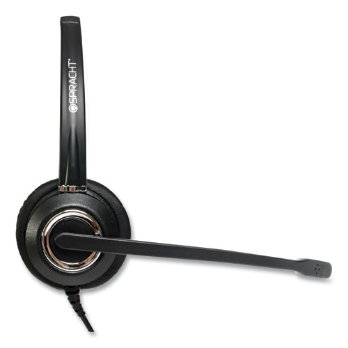 Image of Spracht ZuM ZuMRJ9M Monaural Over The Head Headset, Black