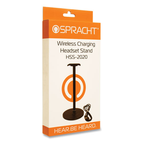 Image of Spracht ZuM Maestro SPT-HS2020 Monaural Over The Head Headset, Black