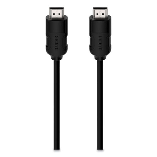 Image of Belkin® HDMI to HDMI Audio/Video Cable, 12 ft, Black