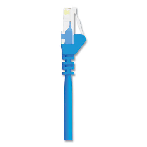 Image of Belkin® CAT5e Snagless Patch Cable, 3 ft, Blue