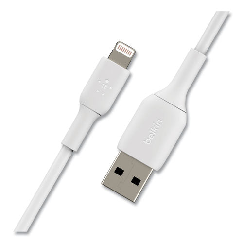Image of Belkin® BOOST CHARGE Apple Lightning to USB-A ChargeSync Cable, 9.8 ft, White