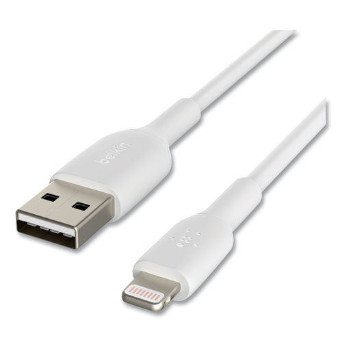 Image of Belkin® BOOST CHARGE Apple Lightning to USB-A ChargeSync Cable, 9.8 ft, White