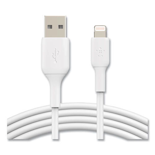 Image of Belkin® BOOST CHARGE Apple Lightning to USB-A ChargeSync Cable, 9.8 ft, White