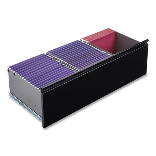 Image of Alera® Two Row Hangrails For Alera 30" And 36" Wide Lateral Files, Aluminum, 4/pack