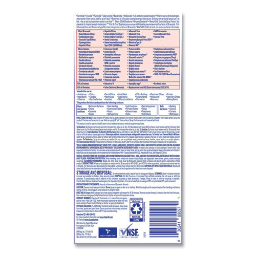 Image of Professional LYSOL® Brand Disinfectant Spray, Lavender, 19 Oz Aerosol Spray, 12/carton