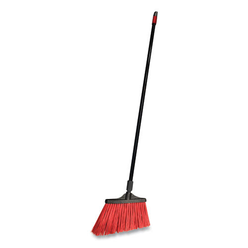 Image of O-Cedar® Commercial Maxistrong Angle Broom, 56" Handle, Black, 6/carton