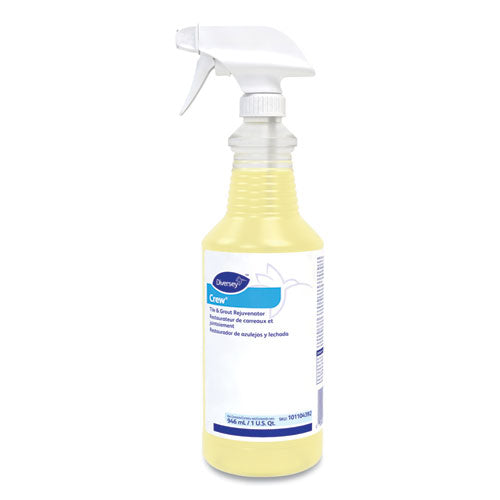 Image of Diversey Crew Tile And Grout Rejuvenator, 32 Oz Spray Bottle, 12/carton