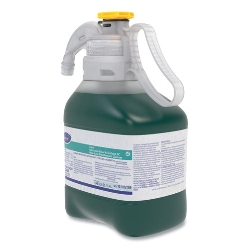 Image of Diversey Crew Restroom Floor And Surface Sc Non-Acid Disinfectant Cleaner, Fresh, 1.4 L Bottle, 2/carton