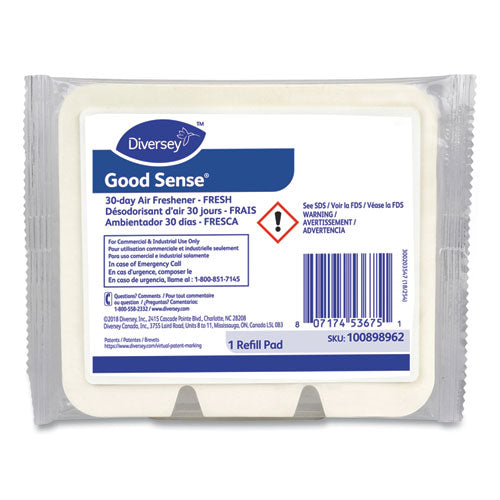 Image of Diversey Good Sense 30-Day Air Freshener, Fresh, 12/carton