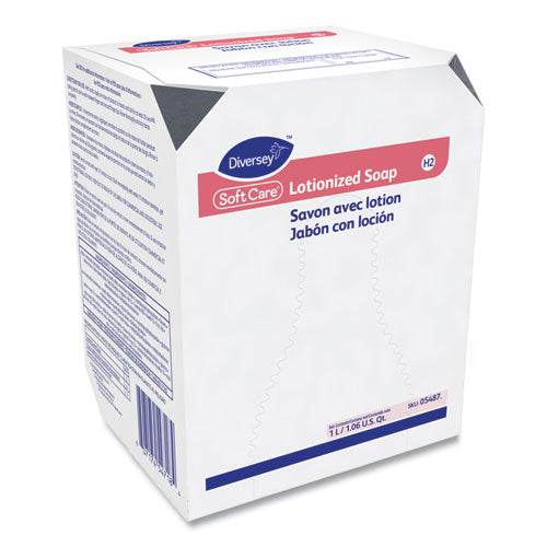 Image of Diversey Soft Care Lotionized Hand Soap, Floral Scent, 1,000 mL, 12/Carton