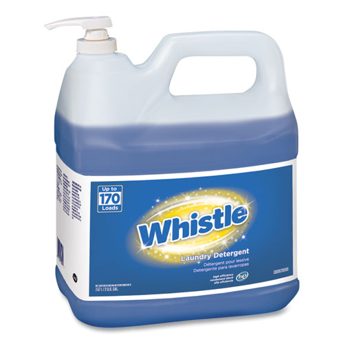 Image of Diversey Whistle Laundry Detergent (he), Floral, 2 Gal Bottle, 2/carton