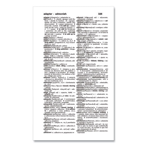 Image of Merriam Webster® Spanish-English Dictionary, Paperback, 928 Pages