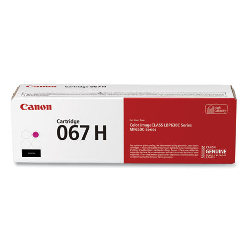 Image of Canon® 5104C001 (067H) High-Yield Toner, 2,350 Page-Yield, Magenta