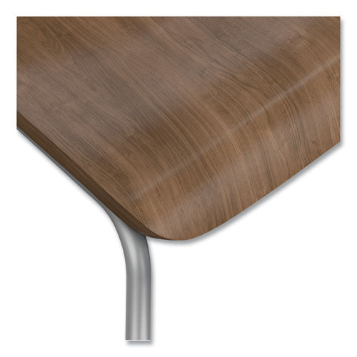Image of HON® Ruck Laminate Chair, Supports Up to 300 lb, 18" Seat Height, Pinnacle Seat/Back, Silver Base