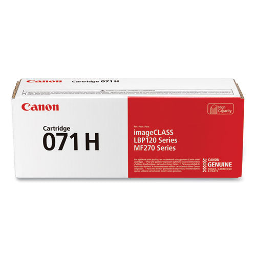 Image of Canon® 5646C001 (071 H) High-Yield Toner, 5,500 Page-Yield, Black