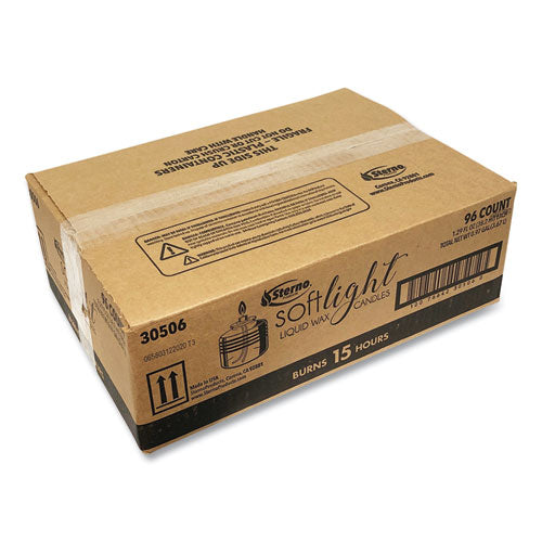 Image of Sterno® Soft Light Liquid Wax, 15 Hour Burn