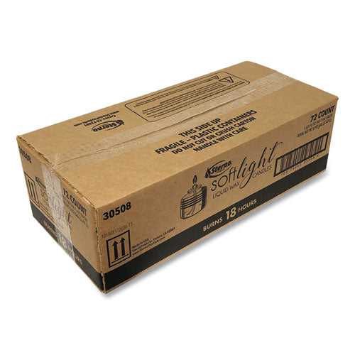 Image of Sterno® Soft Light Liquid Wax, 18 Hour Burn