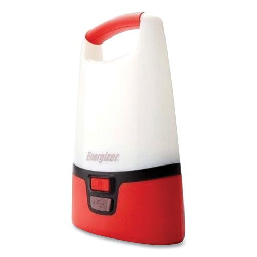 Image of Energizer® Vision LED USB Lantern, 4 D Batteries (Sold Separately), Red/White