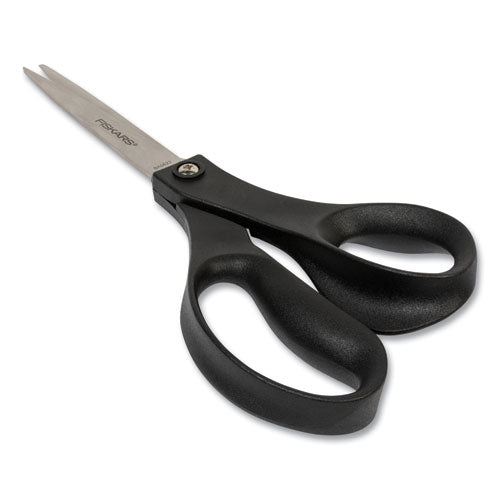 Image of Fiskars® Scissors, 8" Long, Straight Black Handle