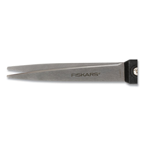 Image of Fiskars® Scissors, 8" Long, Straight Black Handle