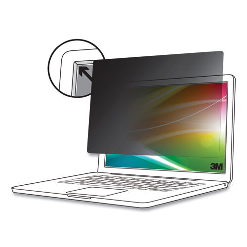 Image of 3M Bright Screen Privacy Filter for 14" Widescreen 2-in-1, 16:10 Aspect Ratio