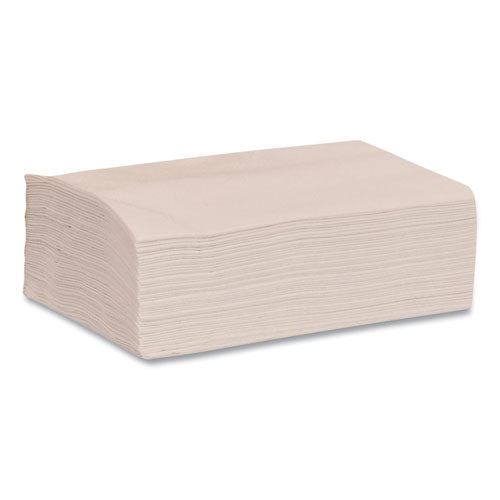 Image of Tork® Xpressnap Interfold Dispenser Napkins, 2-Ply, 6.5 x 8.5, White, 500/Pack, 12 Packs/Carton