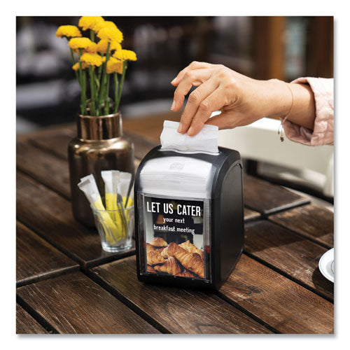 Image of Tork® Xpressnap Fit Starter Pack, 4 x 6 x 7, Black