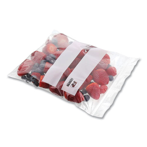 Image of AmerCareRoyal® Zipper Bags, Quart, 7" x 7.99", Clear, 500/Carton