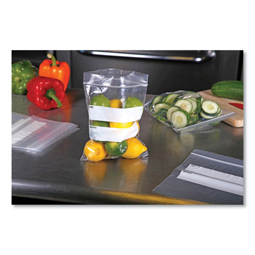 Image of AmerCareRoyal® Zipper Bags, Quart, 7" x 7.99", Clear, 500/Carton