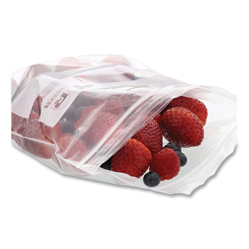 Image of AmerCareRoyal® Zipper Bags, Quart, 7" x 7.99", Clear, 500/Carton