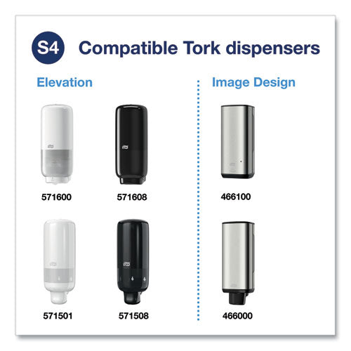 Image of Tork® Clarity Hand Soap Refill, Unscented, 1 L, 6/Carton