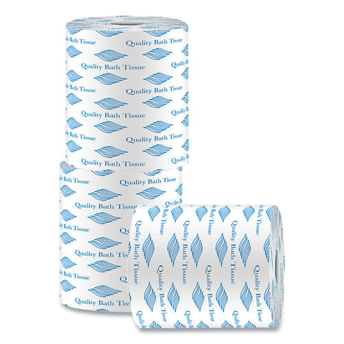 Image of GEN Bath Tissue, Septic Safe, 2-Ply, White, 500 Sheets/roll, 96 Rolls/carton