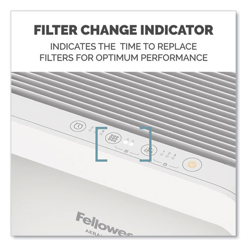 Image of Fellowes® AeraMax SE Air Purifier, 30 ft x 30.5 ft Room Capacity, White