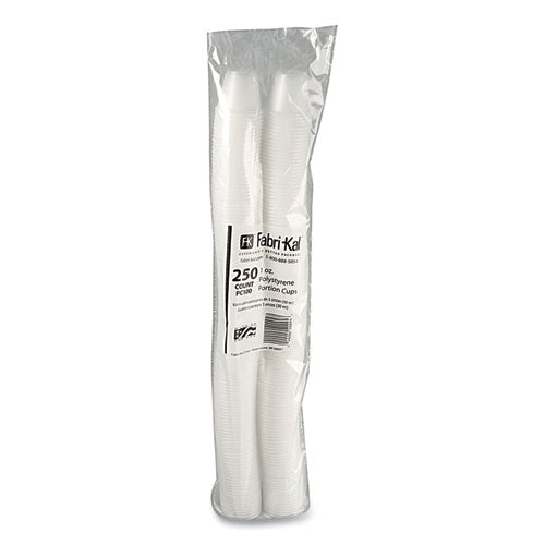 Image of Fabri-Kal® Portion Cups, 1 oz, Plastic, Translucent, 250/Sleeve, 10 Sleeves/Carton